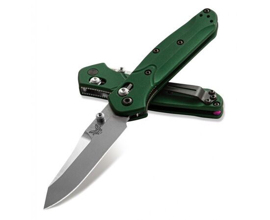 Нож Benchmade Mini Osborne Reverse Tanto AXS Green (945), изображение 5 Нож Benchmade Mini Osborne Reverse Tanto AXS Green (945), изображение 5