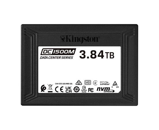 Накопитель SSD U.2 2.5" 3.84TB Kingston (SEDC1500M/3840G)