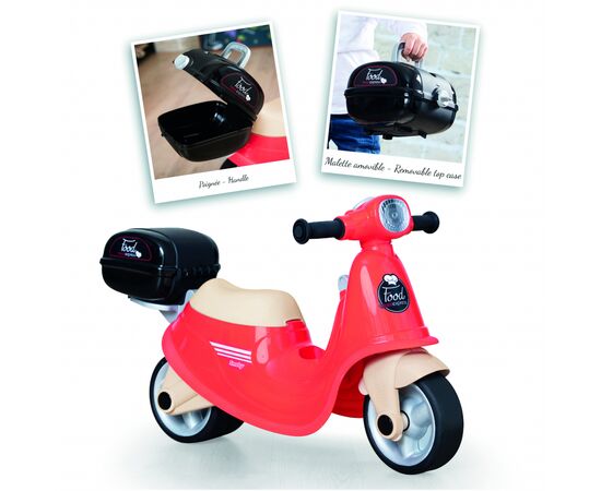 Беговел Smoby красный (721007), изображение 2 Беговел Smoby красный (721007), изображение 2