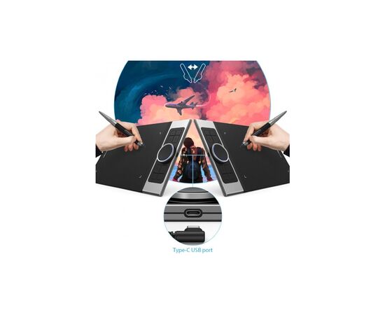 Графический планшет XP-Pen Deco Pro S, изображение 7 Графический планшет XP-Pen Deco Pro S, изображение 7