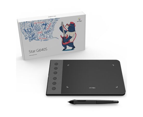 Графический планшет XP-Pen Star G640S, изображение 3 Графический планшет XP-Pen Star G640S, изображение 3