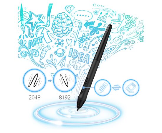 Графический планшет XP-Pen Star G640S, изображение 4 Графический планшет XP-Pen Star G640S, изображение 4