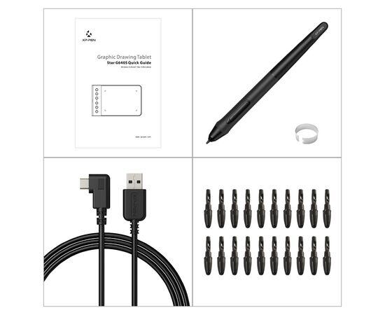 Графический планшет XP-Pen Star G640S, изображение 5 Графический планшет XP-Pen Star G640S, изображение 5