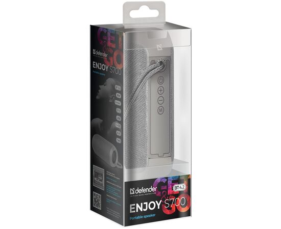 Акустическая система Defender Enjoy S700 Bluetooth Grey (65703), изображение 4 Акустическая система Defender Enjoy S700 Bluetooth Grey (65703), изображение 4