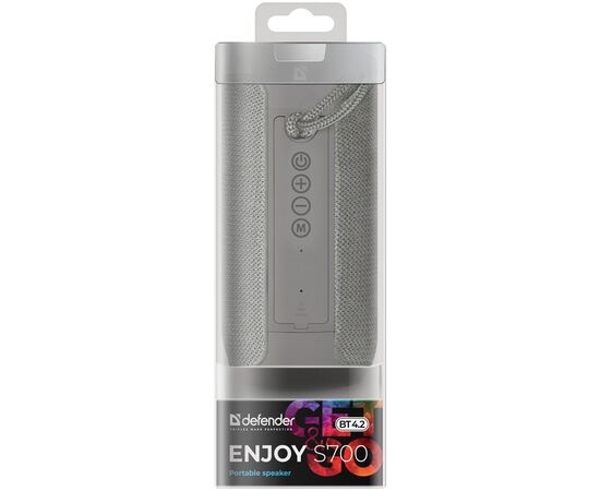 Акустическая система Defender Enjoy S700 Bluetooth Grey (65703), изображение 5 Акустическая система Defender Enjoy S700 Bluetooth Grey (65703), изображение 5