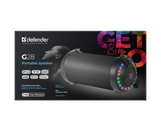 Акустическая система Defender G28 Bluetooth Black (65128), изображение 8 Акустическая система Defender G28 Bluetooth Black (65128), изображение 8