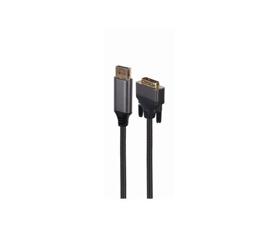 Кабель мультимедійний DisplayPort to DVI 1.8m 24 +1, 4K 30Hz Cablexpert (CC-DPM-DVIM-4K-6)