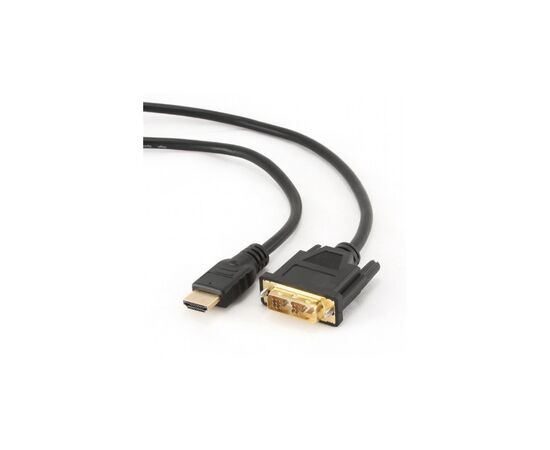 Кабель мультимедийный HDMI to DVI 1.0m Maxxter (V-HDMI-DVI-1M), изображение 2 Кабель мультимедийный HDMI to DVI 1.0m Maxxter (V-HDMI-DVI-1M), изображение 2