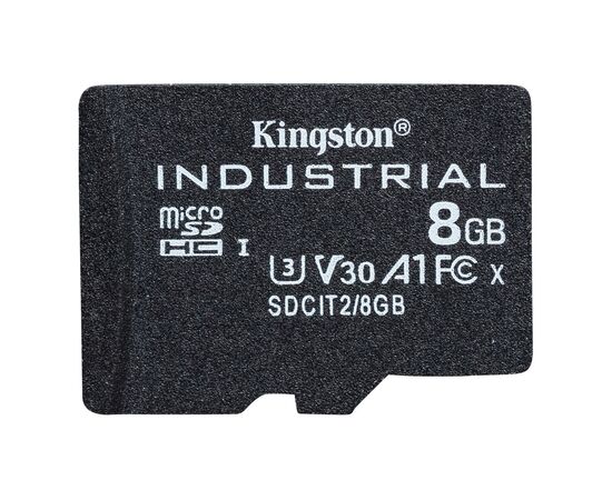 Карта памяти Kingston 8GB microSDHC class 10 UHS-I V30 A1 (SDCIT2/8GBSP)