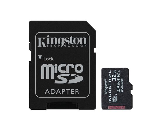Карта памяти Kingston 32GB microSDHC class 10 UHS-I V30 A1 (SDCIT2/32GB)