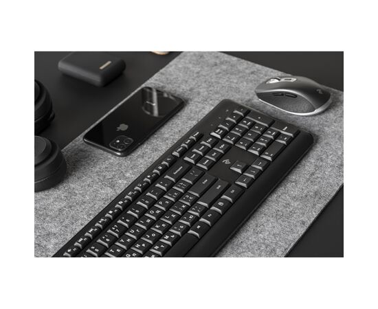Клавиатура 2E KS220 Wireless Black (2E-KS220WB), изображение 9 Клавиатура 2E KS220 Wireless Black (2E-KS220WB), изображение 9