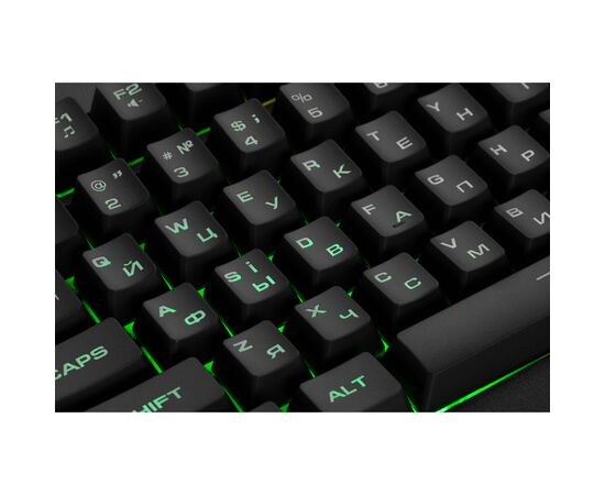 Клавиатура 2E KG330 LED USB Black Ukr (2E-KG330UBK), изображение 4 Клавиатура 2E KG330 LED USB Black Ukr (2E-KG330UBK), изображение 4