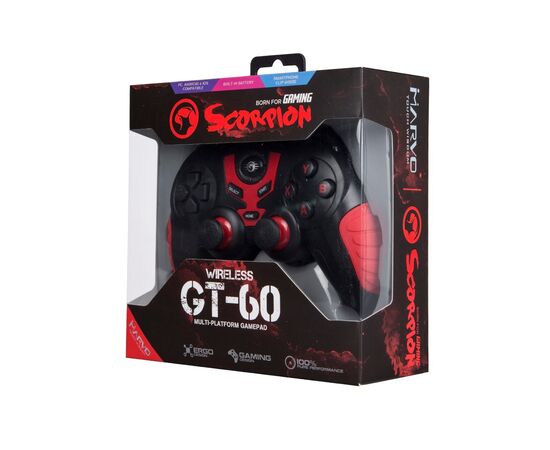 Геймпад Marvo GT-60 PC/PS3/Android Wireless, зображення 4 Геймпад Marvo GT-60 PC/PS3/Android Wireless, зображення 4