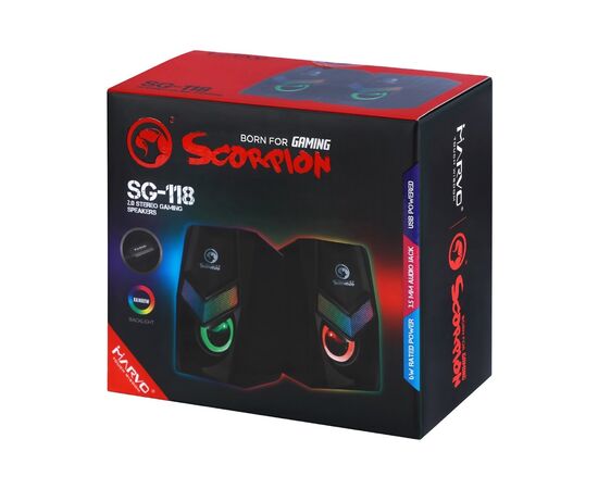 Акустическая система Marvo SG-118 Multi-LED, изображение 9 Акустическая система Marvo SG-118 Multi-LED, изображение 9
