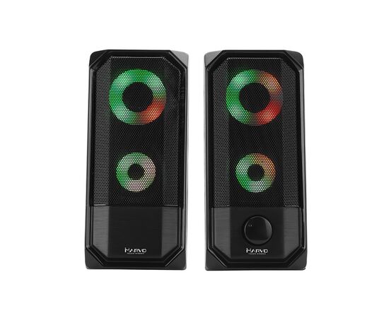Акустическая система Marvo SG-265 Multi-LED USB Black, изображение 4 Акустическая система Marvo SG-265 Multi-LED USB Black, изображение 4