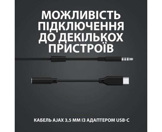 Наушники Logitech G333 Black (981-000924), изображение 3 Наушники Logitech G333 Black (981-000924), изображение 3