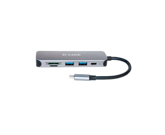 Концентратор D-Link DUB-2325 2xUSB3.0, 1xUSB TypeC, 1xSD, 1x-microSD, USB TypeC (DUB-2325), изображение 2 Концентратор D-Link DUB-2325 2xUSB3.0, 1xUSB TypeC, 1xSD, 1x-microSD, USB TypeC (DUB-2325), изображение 2