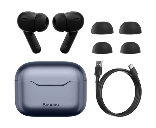 Наушники Baseus True Wireles Earphones S1 Pro Tarnish Black (NGS1P-0A), изображение 5 Наушники Baseus True Wireles Earphones S1 Pro Tarnish Black (NGS1P-0A), изображение 5