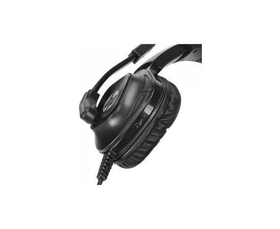 Наушники HP DHE-8002 Gaming Headset Red LED Black (DHE-8002), изображение 3 Наушники HP DHE-8002 Gaming Headset Red LED Black (DHE-8002), изображение 3