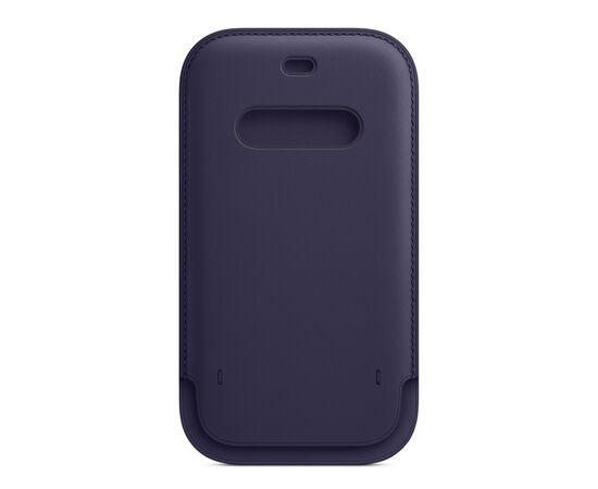 Чохол до моб. телефона Apple iPhone 12 | 12 Pro Leather Sleeve with MagSafe - Deep Violet (MK0A3ZE/A)