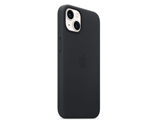 Чехол для моб. телефона Apple iPhone 13 Leather Case with MagSafe - Midnight, Model A2702 (MM183ZE/A), изображение 7 Чехол для моб. телефона Apple iPhone 13 Leather Case with MagSafe - Midnight, Model A2702 (MM183ZE/A), изображение 7