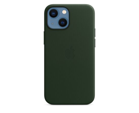 Чехол для моб. телефона Apple iPhone 13 mini Leather Case with MagSafe - Sequoia Green, Mo (MM0J3ZE/A), изображение 3