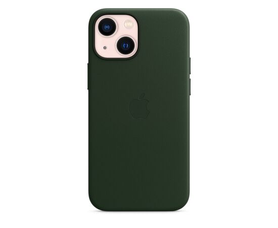 Чехол для моб. телефона Apple iPhone 13 mini Leather Case with MagSafe - Sequoia Green, Mo (MM0J3ZE/A), изображение 4