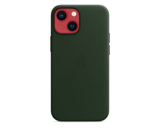 Чехол для моб. телефона Apple iPhone 13 mini Leather Case with MagSafe - Sequoia Green, Mo (MM0J3ZE/A), изображение 5