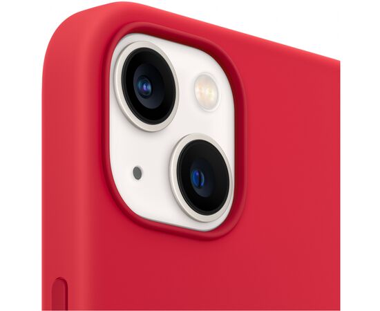 Чохол до моб. телефона Apple iPhone 13 mini Silicone Case with MagSafe (PRODUCT)RED, Mod (MM233ZE/A), зображення 6 Чохол до моб. телефона Apple iPhone 13 mini Silicone Case with MagSafe (PRODUCT)RED, Mod (MM233ZE/A), зображення 6