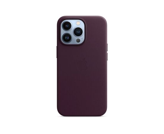 Чехол для моб. телефона Apple iPhone 13 Pro Leather Case with MagSafe - Dark Cherry, Model (MM1A3ZE/A), изображение 4 Чехол для моб. телефона Apple iPhone 13 Pro Leather Case with MagSafe - Dark Cherry, Model (MM1A3ZE/A), изображение 4
