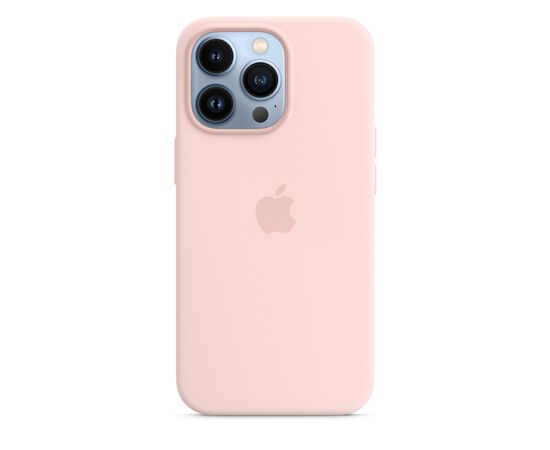 Чохол до моб. телефона Apple iPhone 13 Pro Silicone Case with MagSafe Chalk Pink, Model (MM2H3ZE/A), зображення 4 Чохол до моб. телефона Apple iPhone 13 Pro Silicone Case with MagSafe Chalk Pink, Model (MM2H3ZE/A), зображення 4