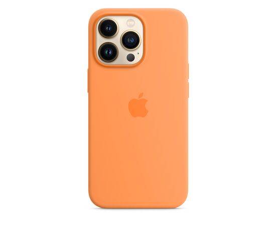 Чехол для моб. телефона Apple iPhone 13 Pro Silicone Case with MagSafe Marigold, Model A2 (MM2D3ZE/A), изображение 3 Чехол для моб. телефона Apple iPhone 13 Pro Silicone Case with MagSafe Marigold, Model A2 (MM2D3ZE/A), изображение 3