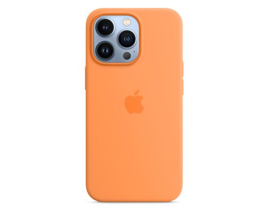 Чехол для моб. телефона Apple iPhone 13 Pro Silicone Case with MagSafe Marigold, Model A2 (MM2D3ZE/A), изображение 4 Чехол для моб. телефона Apple iPhone 13 Pro Silicone Case with MagSafe Marigold, Model A2 (MM2D3ZE/A), изображение 4