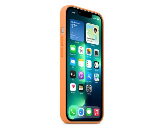 Чехол для моб. телефона Apple iPhone 13 Pro Silicone Case with MagSafe Marigold, Model A2 (MM2D3ZE/A), изображение 5 Чехол для моб. телефона Apple iPhone 13 Pro Silicone Case with MagSafe Marigold, Model A2 (MM2D3ZE/A), изображение 5