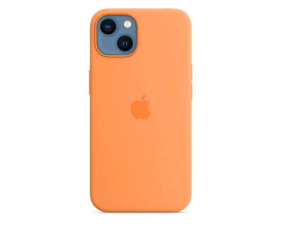 Чехол для моб. телефона Apple iPhone 13 Silicone Case with MagSafe Marigold, Model A2706 (MM243ZE/A), изображение 3 Чехол для моб. телефона Apple iPhone 13 Silicone Case with MagSafe Marigold, Model A2706 (MM243ZE/A), изображение 3
