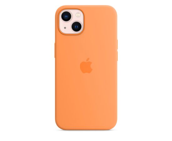 Чехол для моб. телефона Apple iPhone 13 Silicone Case with MagSafe Marigold, Model A2706 (MM243ZE/A), изображение 4 Чехол для моб. телефона Apple iPhone 13 Silicone Case with MagSafe Marigold, Model A2706 (MM243ZE/A), изображение 4