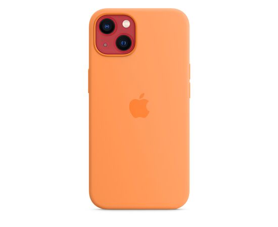 Чехол для моб. телефона Apple iPhone 13 Silicone Case with MagSafe Marigold, Model A2706 (MM243ZE/A), изображение 5 Чехол для моб. телефона Apple iPhone 13 Silicone Case with MagSafe Marigold, Model A2706 (MM243ZE/A), изображение 5