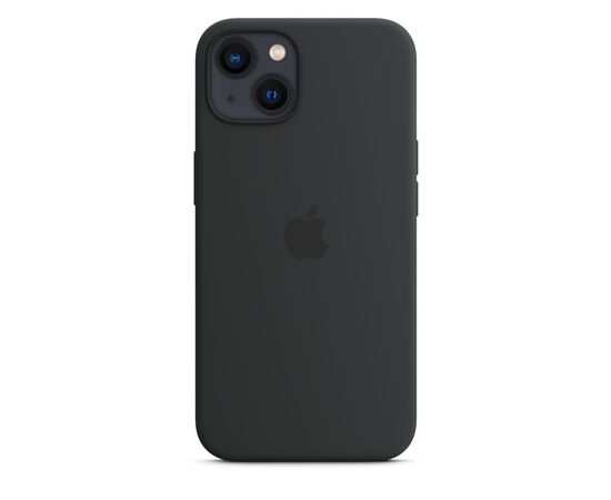 Чохол до моб. телефона Apple iPhone 13 Silicone Case with MagSafe Midnight, Model A2706 (MM2A3ZE/A), зображення 2 Чохол до моб. телефона Apple iPhone 13 Silicone Case with MagSafe Midnight, Model A2706 (MM2A3ZE/A), зображення 2