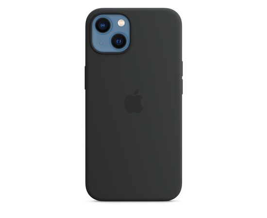 Чохол до моб. телефона Apple iPhone 13 Silicone Case with MagSafe Midnight, Model A2706 (MM2A3ZE/A), зображення 3 Чохол до моб. телефона Apple iPhone 13 Silicone Case with MagSafe Midnight, Model A2706 (MM2A3ZE/A), зображення 3