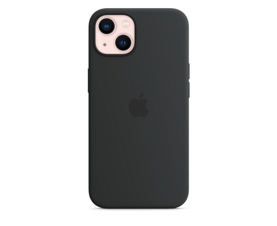 Чохол до моб. телефона Apple iPhone 13 Silicone Case with MagSafe Midnight, Model A2706 (MM2A3ZE/A), зображення 4 Чохол до моб. телефона Apple iPhone 13 Silicone Case with MagSafe Midnight, Model A2706 (MM2A3ZE/A), зображення 4