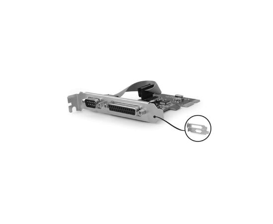 Контролер Gembird PCIe for COM and LPT low profile (PEX-COMLPT-01), зображення 2 Контролер Gembird PCIe for COM and LPT low profile (PEX-COMLPT-01), зображення 2
