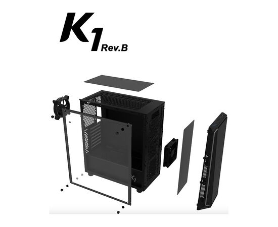 Корпус Zalman K1REV.B, зображення 5 Корпус Zalman K1REV.B, зображення 5