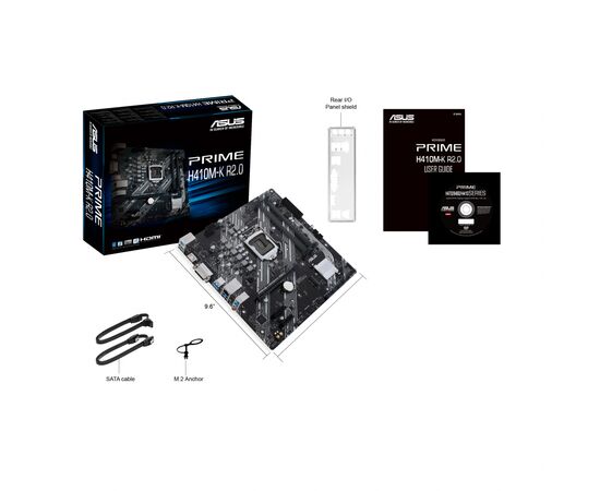 Материнская плата ASUS PRIME H410M-K R2.0, изображение 8 Материнская плата ASUS PRIME H410M-K R2.0, изображение 8