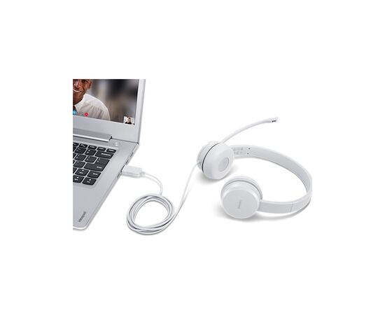 Наушники Lenovo 110 Stereo USB Headset (GXD1B67867), изображение 4 Наушники Lenovo 110 Stereo USB Headset (GXD1B67867), изображение 4