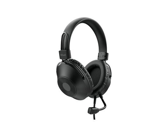 Наушники Trust Ozo Over-Ear USB Headset Black (24132), изображение 2 Наушники Trust Ozo Over-Ear USB Headset Black (24132), изображение 2