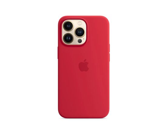 Чехол для моб. телефона Apple iPhone 13 Pro Silicone Case with MagSafe (PRODUCT)RED, Mode (MM2L3ZE/A), изображение 2 Чехол для моб. телефона Apple iPhone 13 Pro Silicone Case with MagSafe (PRODUCT)RED, Mode (MM2L3ZE/A), изображение 2
