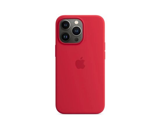 Чехол для моб. телефона Apple iPhone 13 Pro Silicone Case with MagSafe (PRODUCT)RED, Mode (MM2L3ZE/A), изображение 3 Чехол для моб. телефона Apple iPhone 13 Pro Silicone Case with MagSafe (PRODUCT)RED, Mode (MM2L3ZE/A), изображение 3