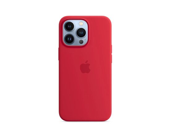 Чехол для моб. телефона Apple iPhone 13 Pro Silicone Case with MagSafe (PRODUCT)RED, Mode (MM2L3ZE/A), изображение 4 Чехол для моб. телефона Apple iPhone 13 Pro Silicone Case with MagSafe (PRODUCT)RED, Mode (MM2L3ZE/A), изображение 4