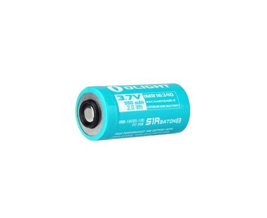 Акумулятор Olight IMR16340 (СR123) 550mAh Li-ion (ORB-16C05-10C)