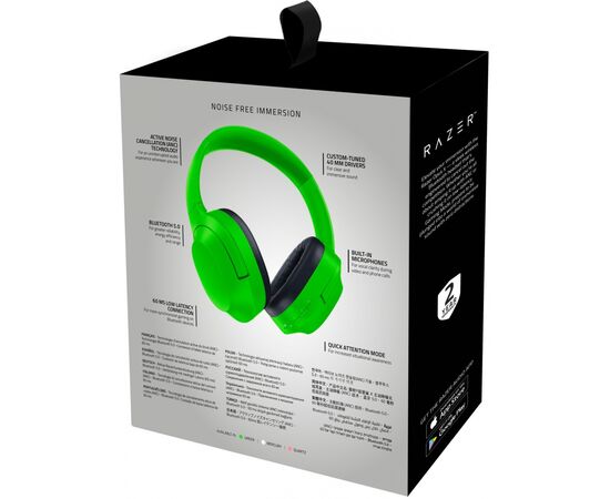 Наушники Razer Opus X Green (RZ04-03760400-R3M1), изображение 8 Наушники Razer Opus X Green (RZ04-03760400-R3M1), изображение 8